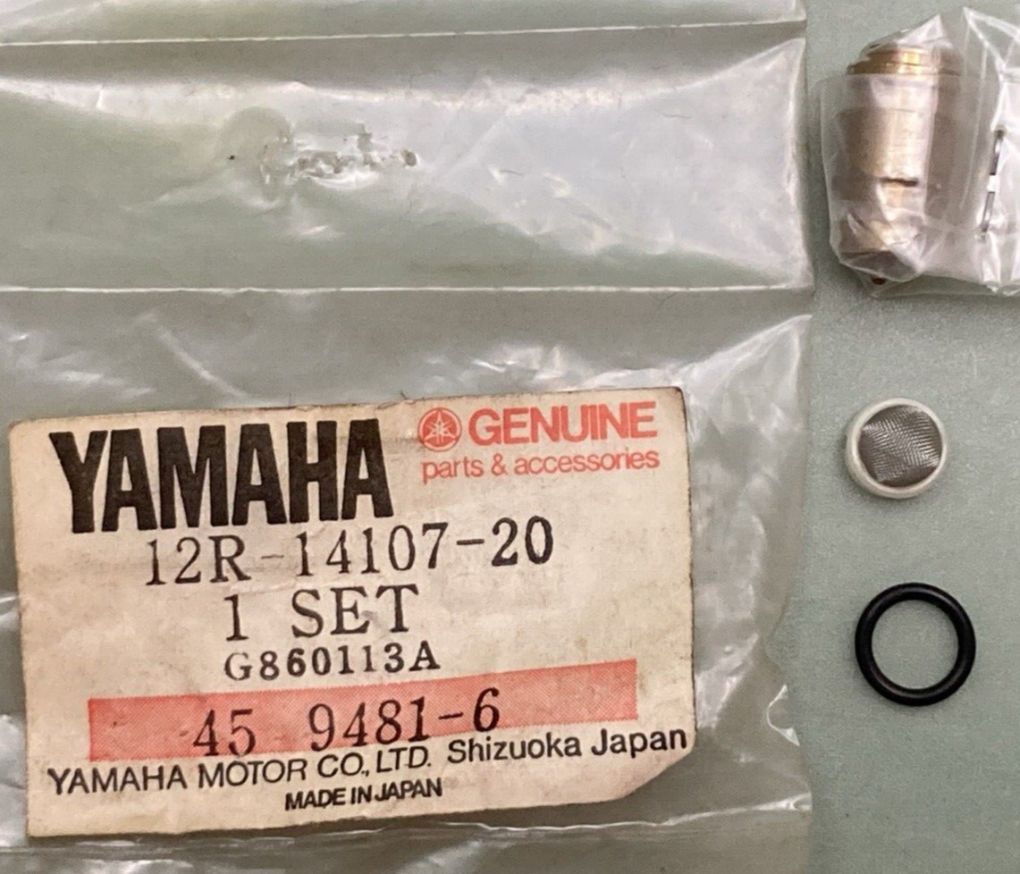 NEW GENUINE YAMAHA 12R-14107-20 NEEDLE VALVE SET