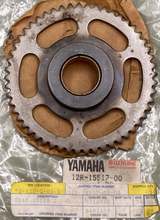 NEW GENUINE YAMAHA 12R-15517-00 GEAR IDLER 2