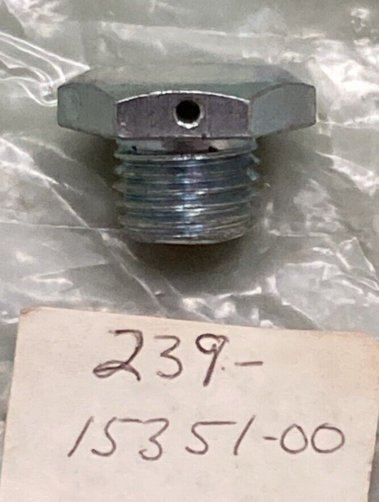 NEW REPLACES YAMAHA 239-15351-00 PLUG STRAIGHT SCREW