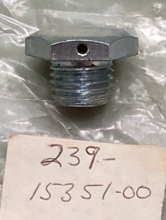 NEW REPLACES YAMAHA 239-15351-00 PLUG STRAIGHT SCREW