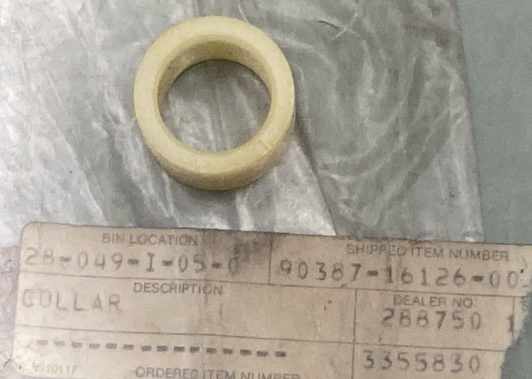 NEW REPLACES YAMAHA 90387-16126-00 COLLAR