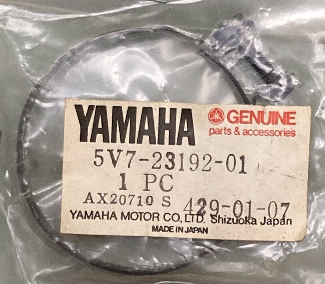 NEW GENUINE YAMAHA 5V7-23192-01 CLAMP HOSE