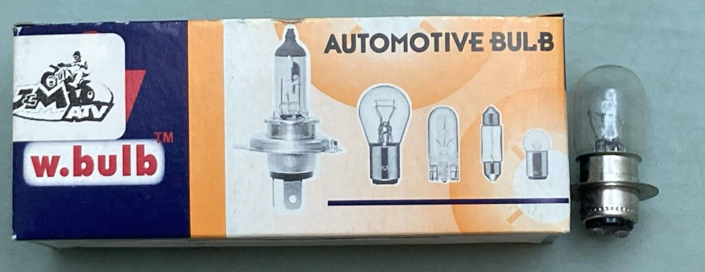 QTY 2 NEW W. BULB P15D-25-1 AUTOMOTIVE BULB 6V 25/25W