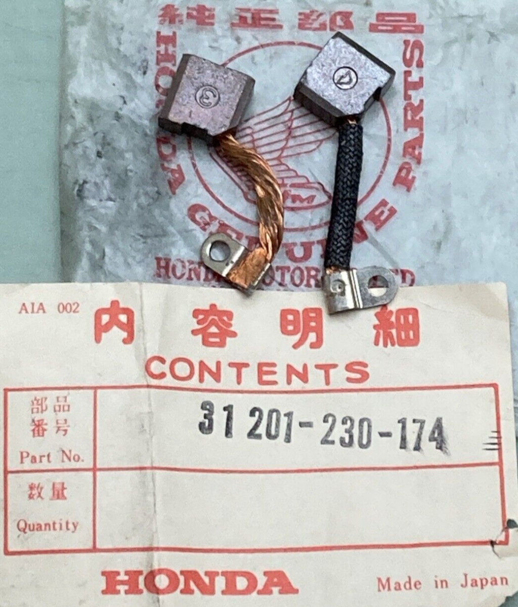 NEW GENUINE HONDA 31201-230-174 BRUSH SET