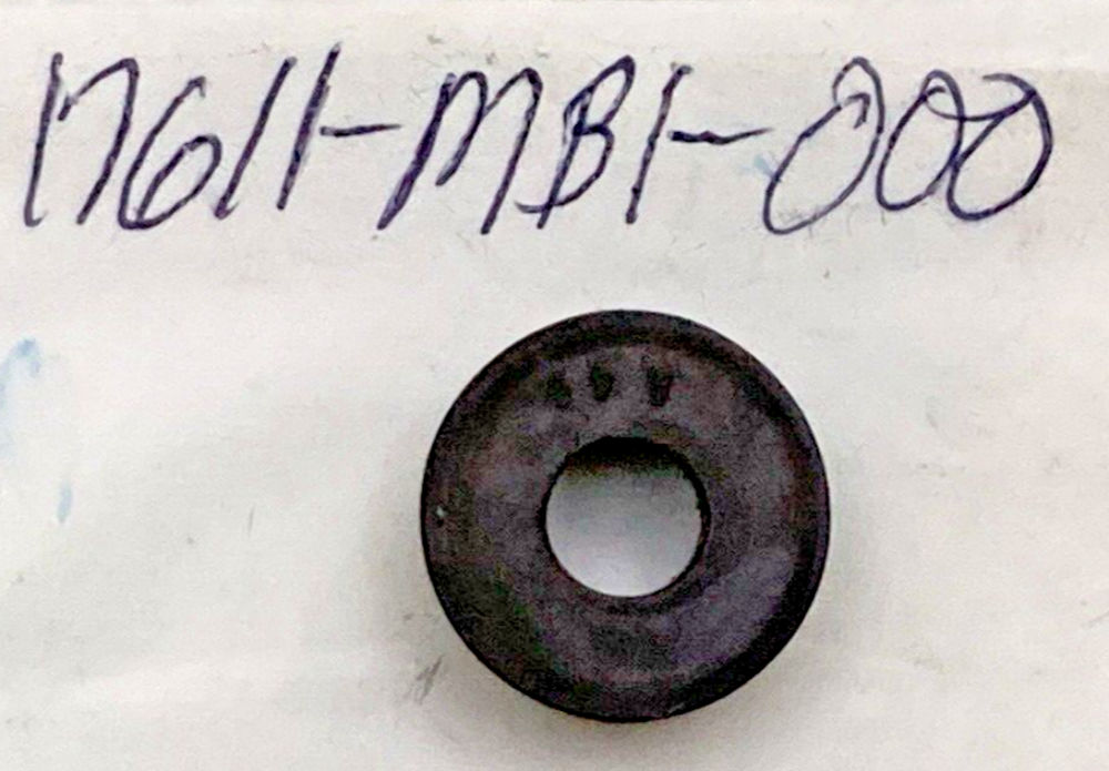 QTY 2 NEW REPLACES HONDA 17611-MB1-000 CUSHION