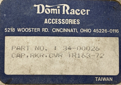 NEW GENUINE DOMI RACER 34-00026 CAP RKR COVER CHROME