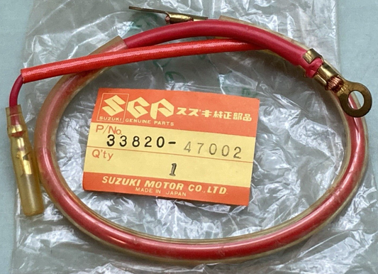 NEW GENUINE SUZUKI 33820-47002 LEAD WIRE (+)