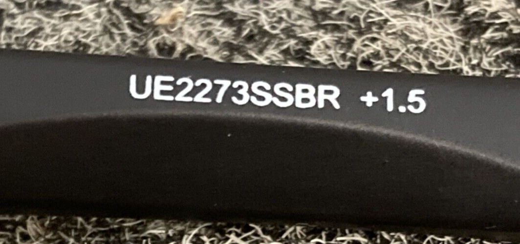 NEW GENUINE UNDERCOVER EYEWEAR UE2273SSBR DAY/NIGHT BIFOCAL READER 1.5