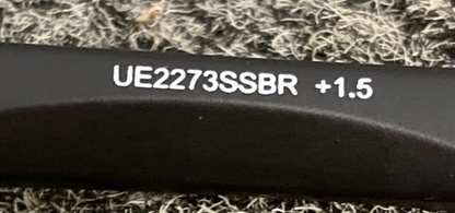 NEW GENUINE UNDERCOVER EYEWEAR UE2273SSBR DAY/NIGHT BIFOCAL READER 1.5