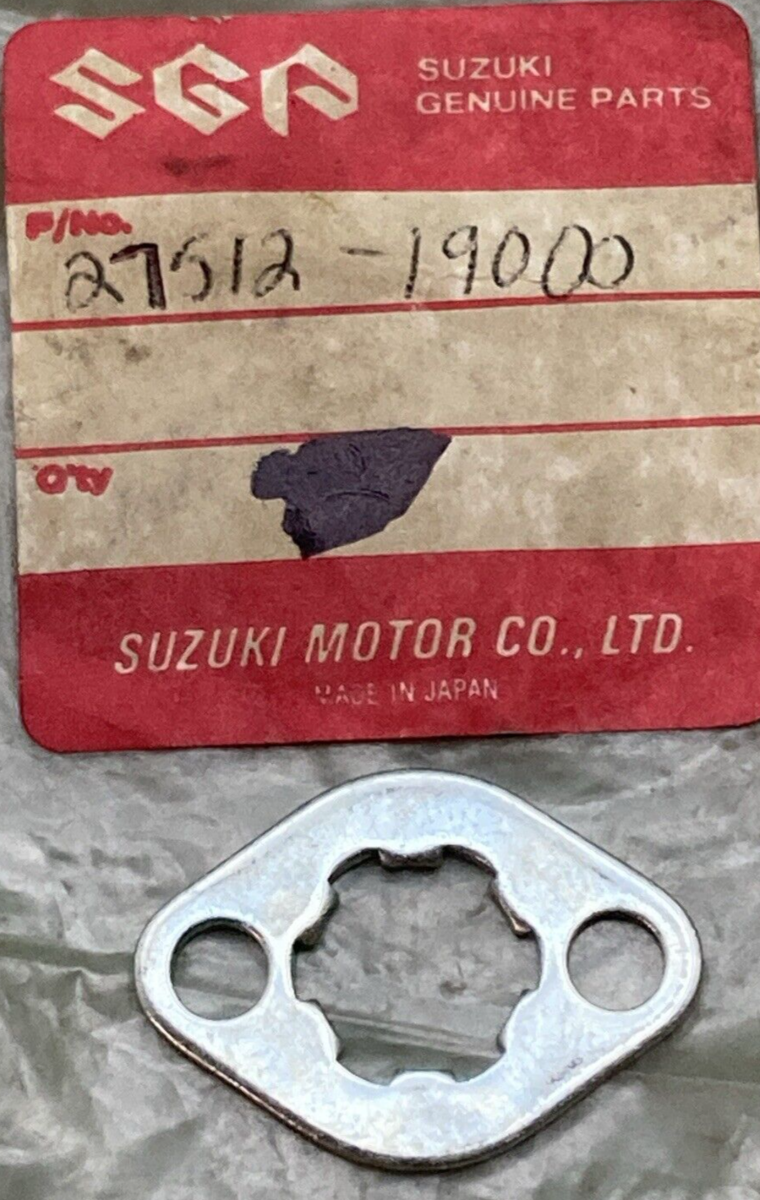 NEW GENUINE SUZUKI 27512-19000 Engine Sprocket Plate