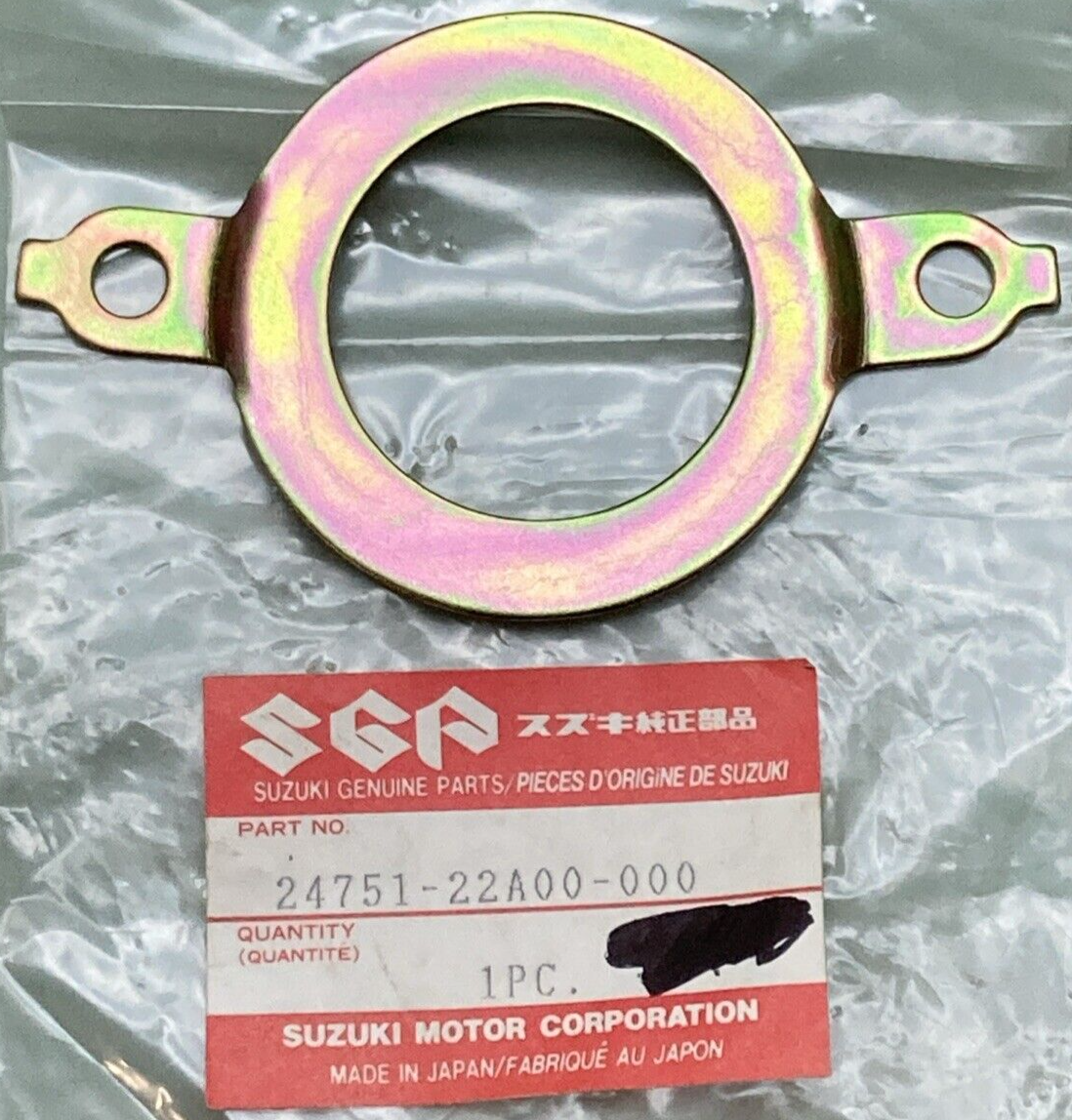 NEW GENUINE SUZUKI 24751-22A00 Retainer