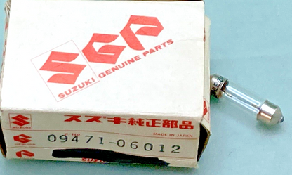 NEW GENUINE SUZUKI 09471-06012 BULB 6V 5W