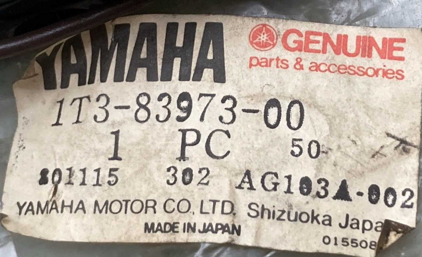 NEW GENUINE YAMAHA 1T3-83973-00 Switch Handle 3