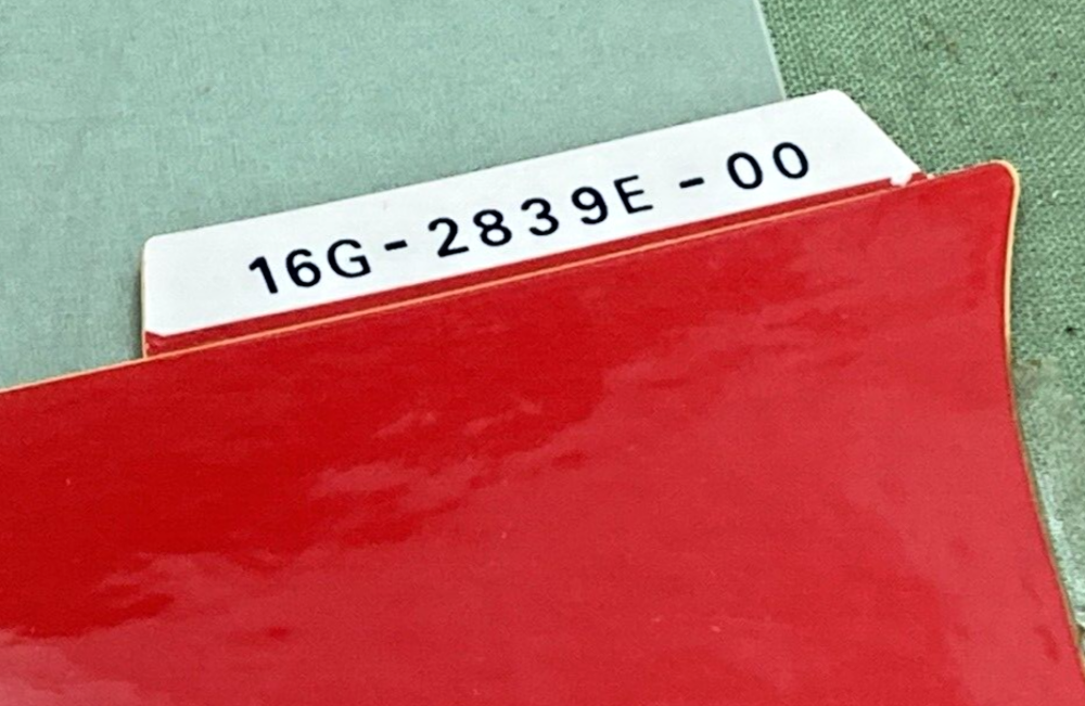 NEW GENUINE YAMAHA 16G-2839E-00 GRAPHIC 8