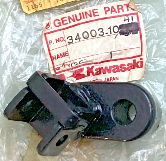 NEW GENUINE KAWASAKI 34003-1041 HOLDER STEP LEFT BLACK