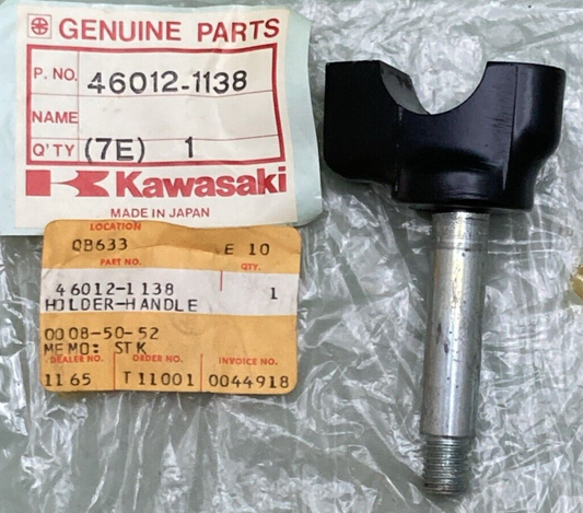 NEW GENUINE KAWASAKI 46012-1138 HOLDER HANDLE LOWER