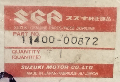 NEW GENUINE SUZUKI 11400-00872 GASKET SET, INCOMPLETE KIT