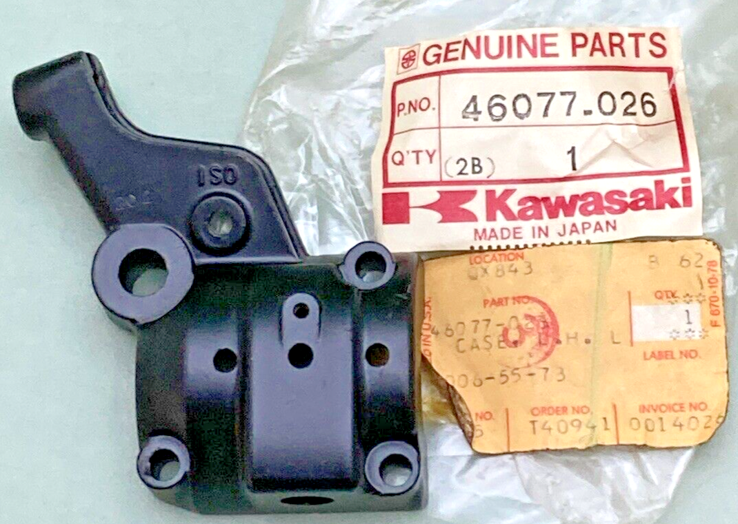 NEW GENUINE KAWASAKI 46077-026 LH Lower Switch Case