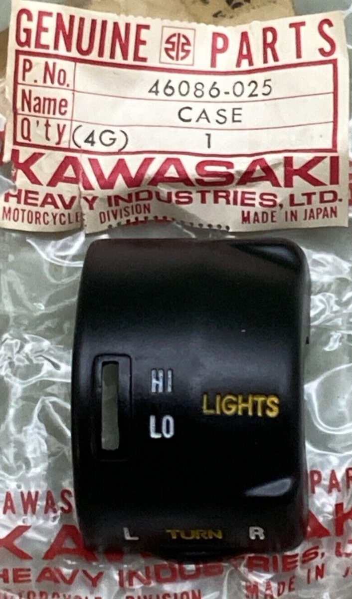 NEW GENUINE KAWASAKI 46086-025 CASE L.H UPPER SWITCH