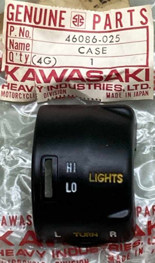 NEW GENUINE KAWASAKI 46086-025 CASE L.H UPPER SWITCH