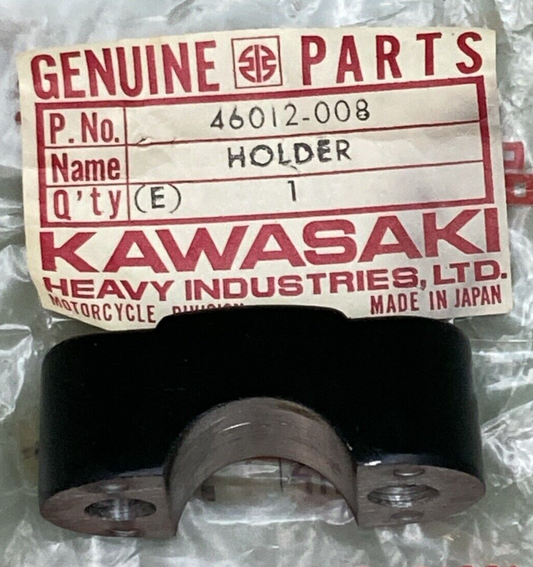 NEW GENUINE KAWASAKI 46012-008 CASE HANDLE BAR HOLDER BLACK