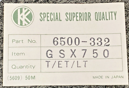 NEW NOBORU 6500-332 GASKET SET, INCOMPLETE KIT