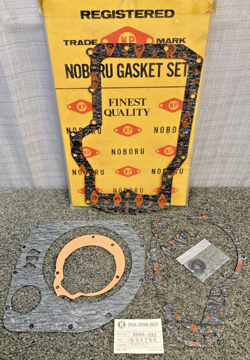 NEW NOBORU 6500-332 GASKET SET, INCOMPLETE KIT