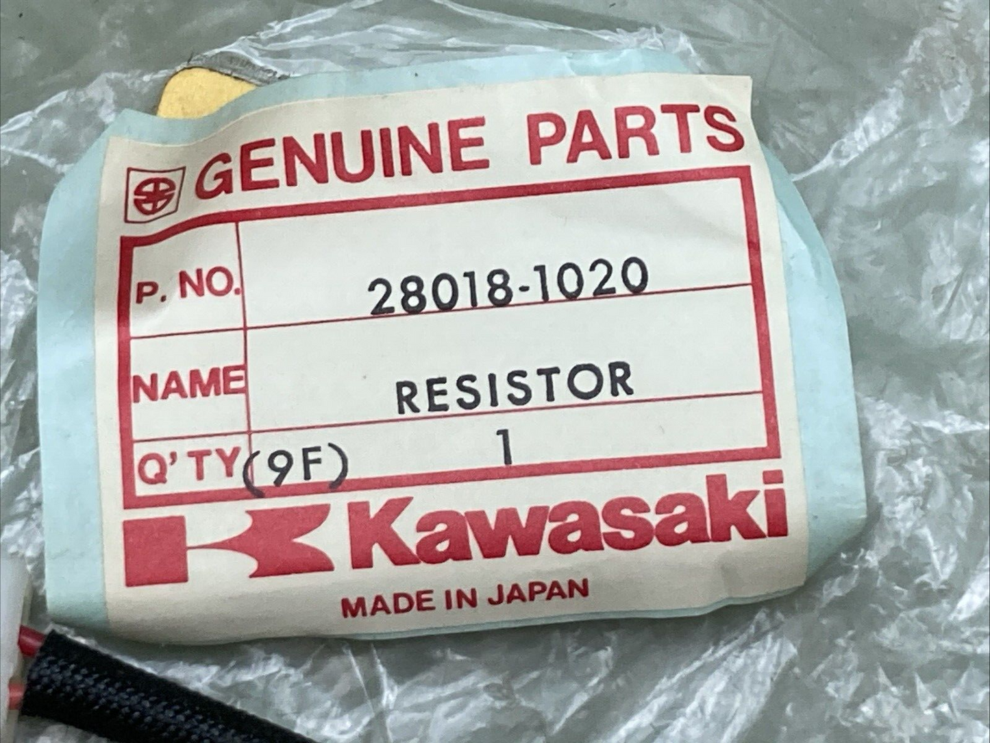NEW GENUINE KAWASAKI 28018-1020 RESISTOR
