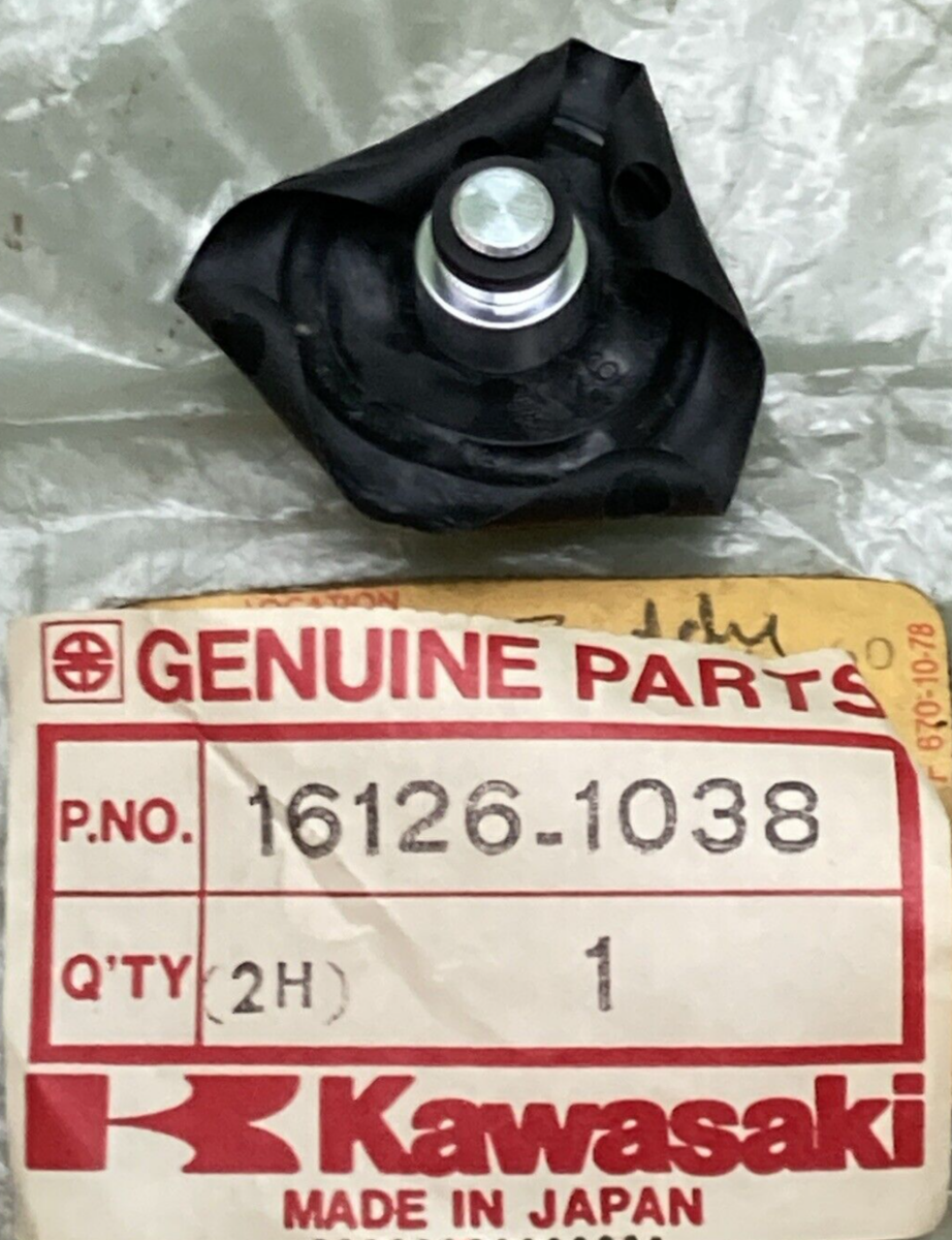 NEW GENUINE KAWASAKI 16126-1038 Valve Diaphragm