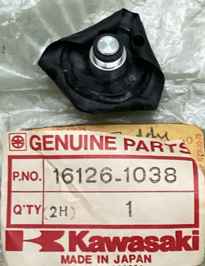 NEW GENUINE KAWASAKI 16126-1038 Valve Diaphragm