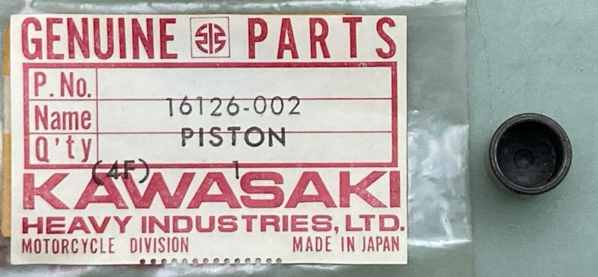 NEW GENUINE KAWASAKI 16126-002 PISTON RELEAF VALVE