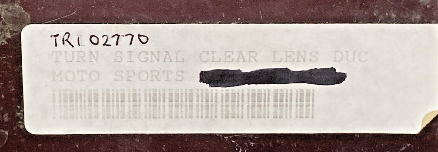 NEW GENUINE CLEAR ALTERNATIVES TR102770 REAR TURN SIGNAL LEN KIT , CTS-0003