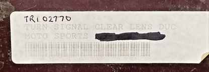 NEW GENUINE CLEAR ALTERNATIVES TR102770 REAR TURN SIGNAL LEN KIT , CTS-0003