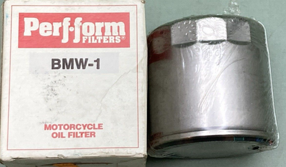 NEW GENUINE PERF-FORM BMW-1  MOTORCYCLE OIL FILTER