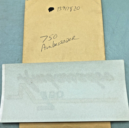 NEW MOTO GUZZI 13917820 750 AMBASSADOR DECAL