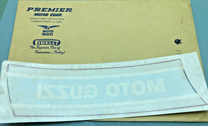 NEW MOTO GUZZI 13916200 TANK DECAL
