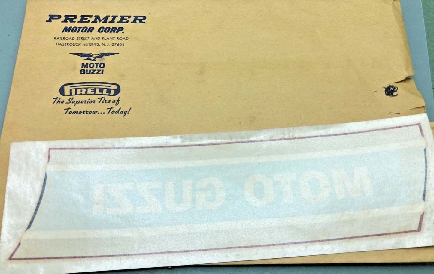 NEW MOTO GUZZI 13916300 DECAL