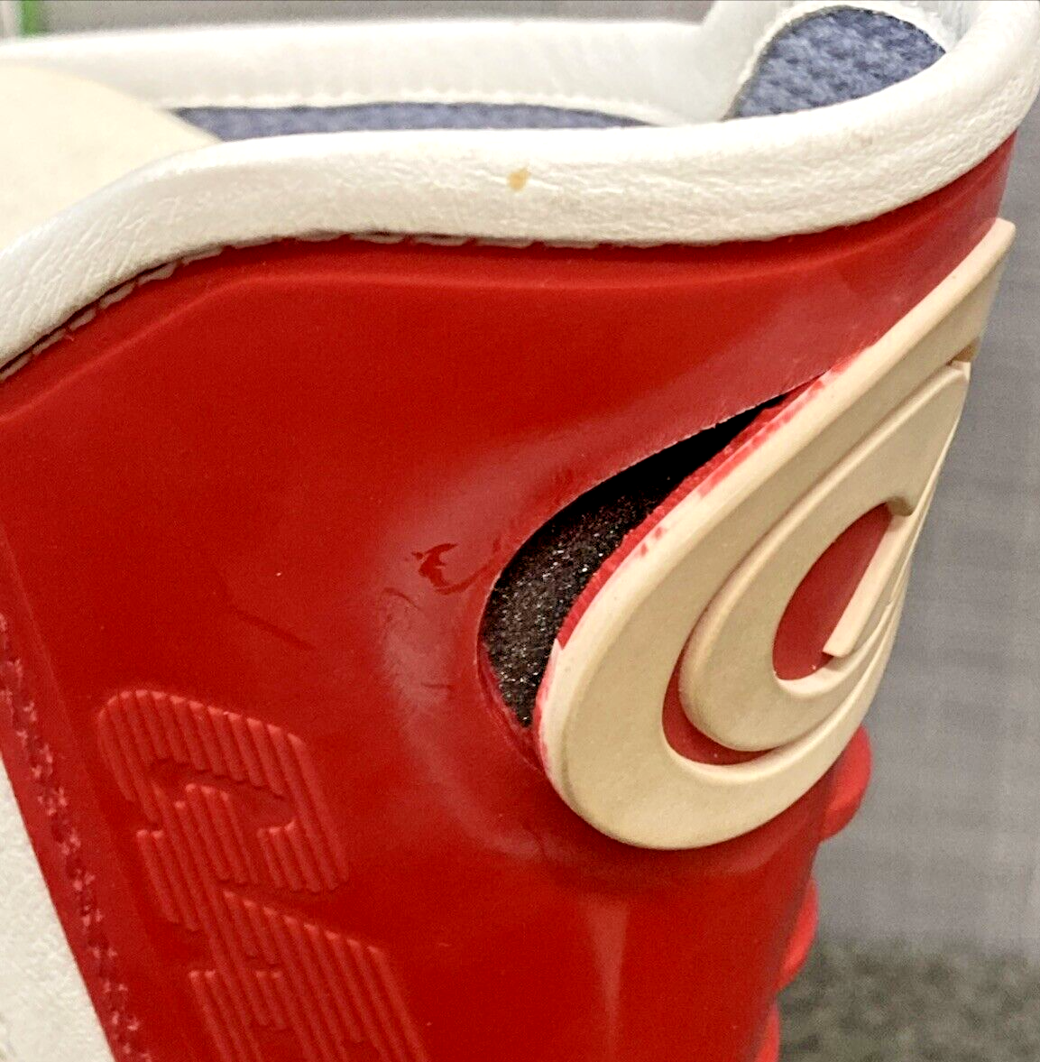 NEW GENUINE GAERNE RACING BOOTS MEN SIZE 10, RED/WHITE