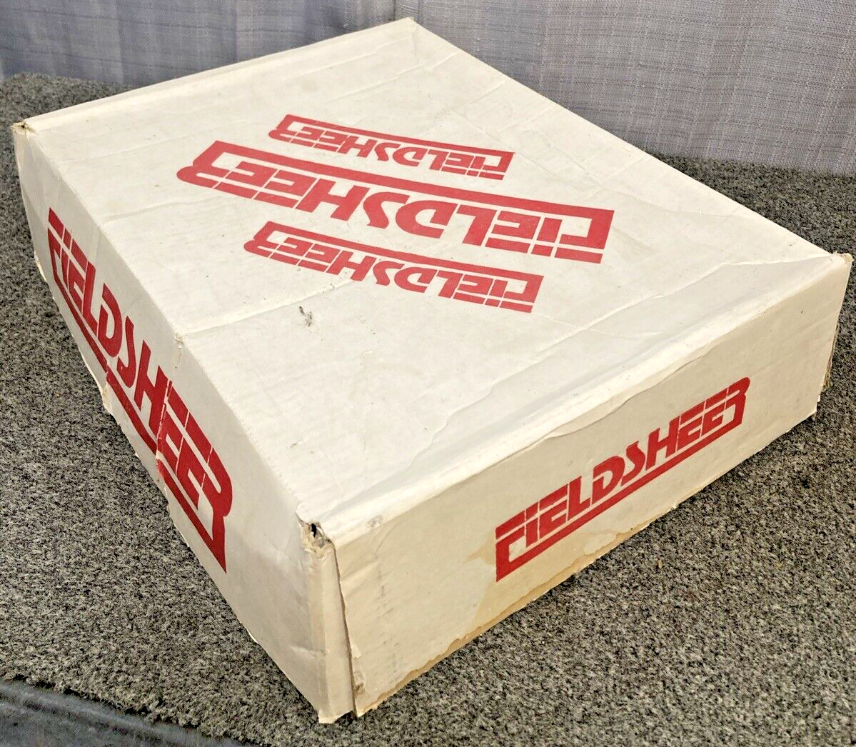 NEW GENUINE FIELDSHEER RACING BOOTS MEN SIZE 9, RED