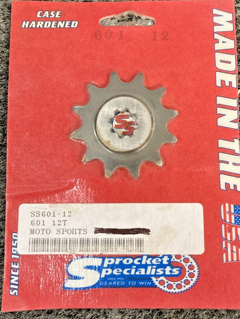 NEW GENUINE SPROCKET SPECIALISTS SS601-12 SPROCKET 12 TOOTH