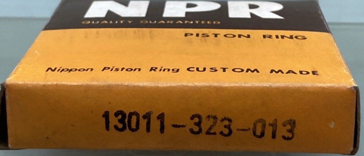 NEW GENUINE NPR 13011-323-013 PISTON RING SET