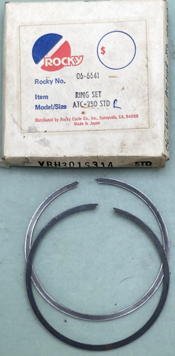 NEW GENUINE ROCKY 06-6641 PISTON RING SET STD