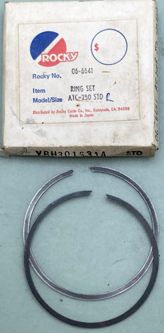 NEW GENUINE ROCKY 06-6641 PISTON RING SET STD