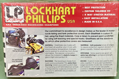 NEW LOCKHART PHILLIPS RACING GLASMASK 1/2 TANK PROTECTIVE COVER TT 94-99