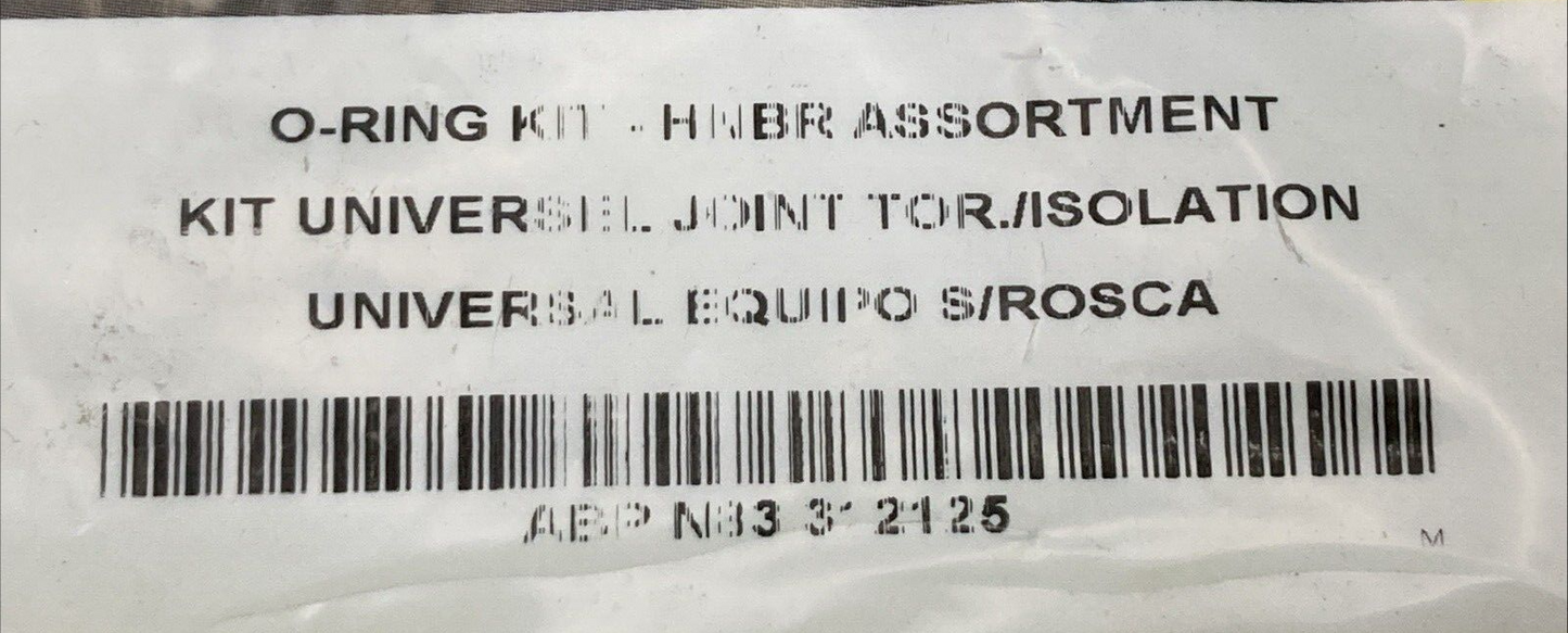 NEW ALLIANCE N83 312125 O-RING KIT HNBR ASSORTMENT