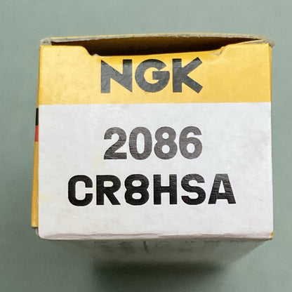 QTY 2 NEW GENUINE NGK 2086 CR8HSA SPARK PLUG