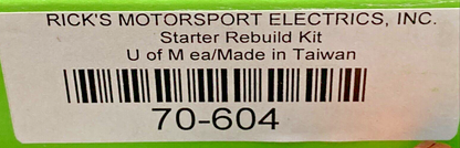 NEW GENUINE RICK'S MOTORSPORT ELECTRICS 70-604 STARTER REBUILD KIT