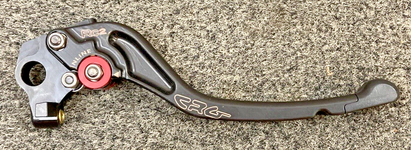NEW GENUINE CRG 2AB-611-T-B RC2 CLUTCH LEVER (BLACK) 586421