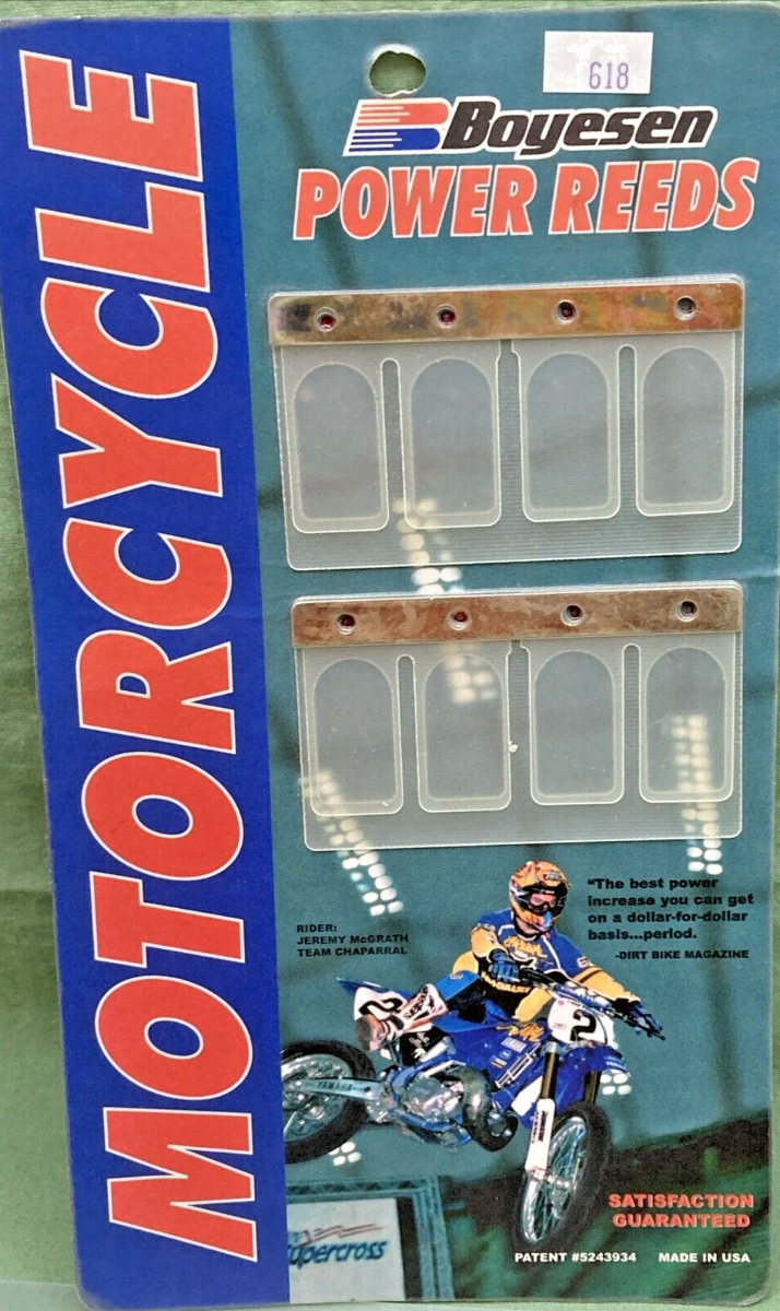 NEW GENUINE BOYESEN 618 POWER REED