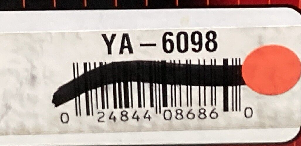 NEW GENUINE K&N YA-6098 AIR FILTER